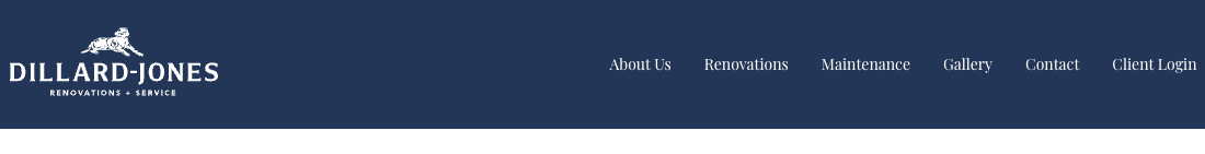 Dillard Jones Renovations + Service